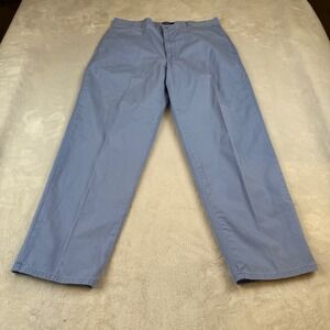Polo Ralph Lauren Mens Chino Pants Light Blue Straight Fit 38x32 Made in USA